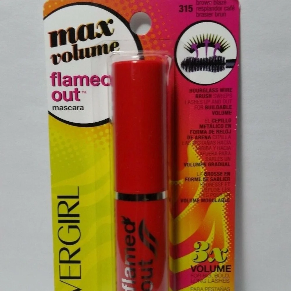 CoverGirl Mascara Flamed Out Brown Blaze Volume